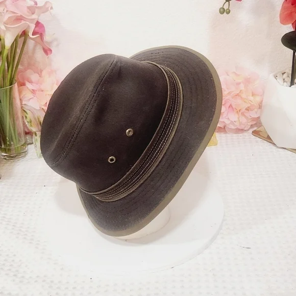 STETSON 150th Aniversary Cotton Safari Style Hat Size Medium - Picture 4 of 9